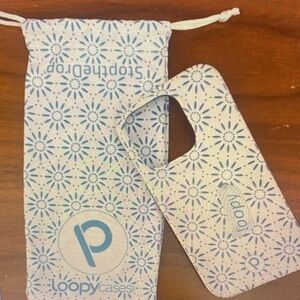 Loopy Cases Patterned Phone Case with Pouch